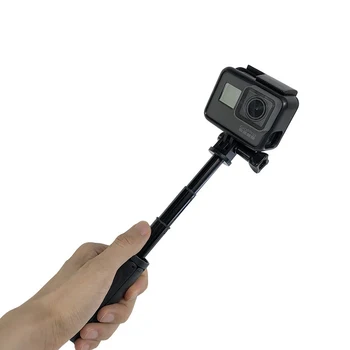 Portabil mini desktop trepied Telescopic selfie stick titular Tija de aluminiu monta camera gopro dji osmo de acțiune aparat de fotografiat Insta360
