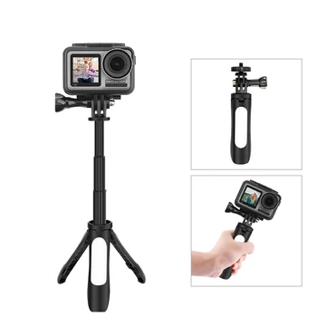 Portabil mini desktop trepied Telescopic selfie stick titular Tija de aluminiu monta camera gopro dji osmo de acțiune aparat de fotografiat Insta360