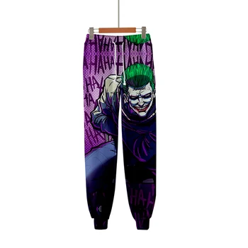 Haha amuzant Joker 3d Jogging Pantaloni de Moda Hip Hop Bărbați Femei Pantaloni Lungi Largi Casual 3D Fitness Pantaloni de Trening Plus Dimensiune 4XL