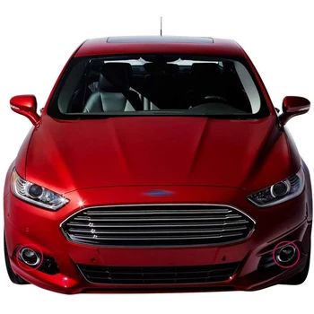 Pentru Ford Fusion Mondeo 2013-2016 Chrome lămpii de Ceață Față Acoperă Rama Inel LH&RH Pereche