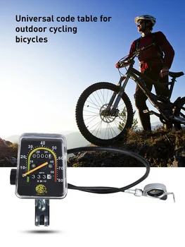 Calculator de biciclete Mecanice Ciclism Kilometrajul Cronometru prin Cablu Vitezometru Accesoriu pentru 26 28 29 27.5 inch Accesorii pentru Biciclete
