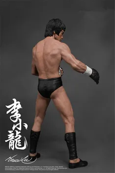19cm Bruce Lee Lupta Versiune PVC Figura de Acțiune de Colectare de Jucarii Model