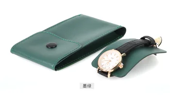 Top verde ceas sac Rolexable ceas original de protecție bag PU pungă de buzunar verde sac de depozitare 116610