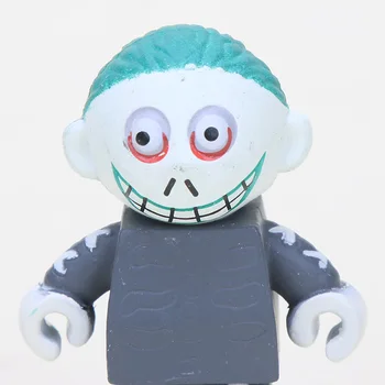 Coșmar Înainte de Crăciun acțiune figura jucării Jack Skellington Blocare Baril Wobbler Bobble Cap PVC Colecție de figurine de Jucărie