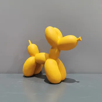 Balon Câine Vin Creative Cabinet TV Cabinet Rășină Figurine Decor Acasă Accesorii Rășină Ornamente Moderne