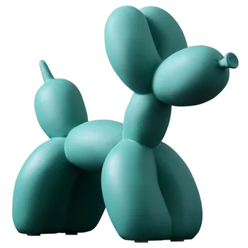 Balon Câine Vin Creative Cabinet TV Cabinet Rășină Figurine Decor Acasă Accesorii Rășină Ornamente Moderne