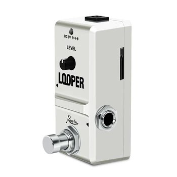 Vâslesc Nano Looper Chitara Electrica Efect Pedala cu 8G Card SD de 10 Minute de Looping Nelimitat Dublări ...