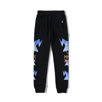 Bape Pantaloni Tineri Imprimate Casual Pantaloni Casual, Japoneză Streetwear Bărbați Moda Hip Hop Imbracaminte Pantaloni De Trening