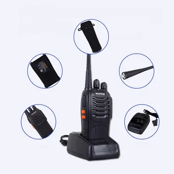 2 Walkie Talkie Două Fel de Radio Interfon Wireless bf-888s baofeng 888s cu UHF400-470MHz Merge, Vorbește, CB Radio, Comunicator