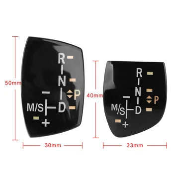 M Performance Autocolant Auto Butonul de Schimbare Panou de Viteze Buton de Acoperire Emblema Pentru BWM Seria X1 X3 X5 Seria 1 Seria 3 Seria 5 Seria 7
