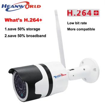 Heanworld în aer liber, wifi camera 1080P sec.264+ camera ip full hd acasă, camera de securitate wireless rezistent la apa de supraveghere cctv aparat de fotografiat