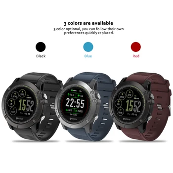 Zeblaze VIBE 3 HR IPS Display Color de Sport Smartwatch Monitor de Ritm Cardiac IP67 rezistent la apa Ceasul Inteligent Bărbați Pentru IOS & Android