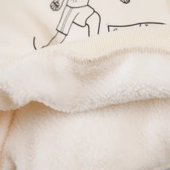 Primavara Toamna pentru Copii Moda Haine Casual Baieti Fete pentru Copii Desene animate Hanorace Pantaloni 2 buc/Seturi Noi Copii Scrisoare Îngroșa Trening