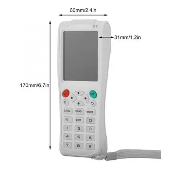 Versiunea în limba engleză cele mai Noi ICopy cu Decodare Completă Funcția Smart Card-Cheie de Mașină RFID, NFC Copiator IC ID Cititor de Scriitor 3 5 Duplicator