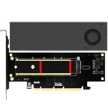 JEYI SK8-NOU pentru NVME Card de Expansiune M. 2 pentru NVME Radiator pentru NVME SĂ PCIE3.0 GEN3 M. 3(SK8+N110 radiator)(nou SK8-jumătate înălțime)
