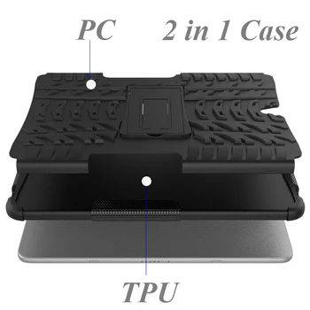Tableta Cazuri pentru Samsung Galaxy Tab a 9.7 Caz TPU și PC Anvelope cu Model Cover pentru Samsung SM-T550 SM-T555 Funda Capa+Cadou