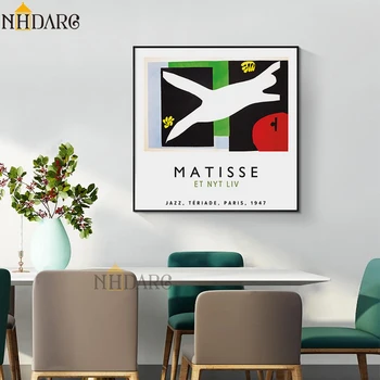 Matisse ET NYT lIV Panza Pictura de Epocă Vogue Poster Pop Art Print Decor Perete Imagine pentru Camera de zi Decor Acasă