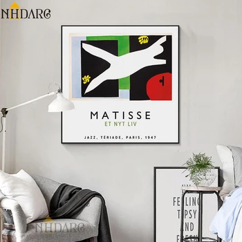 Matisse ET NYT lIV Panza Pictura de Epocă Vogue Poster Pop Art Print Decor Perete Imagine pentru Camera de zi Decor Acasă