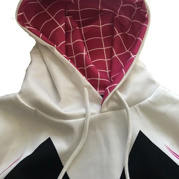 Copii Fete Băieți Spider-Gwen Costume Cosplay Hanorac 3D Spider Jachete de Moda Pulover Topuri Haine