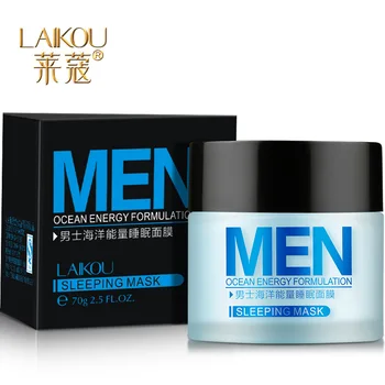 LAIKOU Bărbați Mască de Somn Masca de Fata Ocean de Energie Formulă Hidratantă cu Ulei-control Bărbați Îngrijire a Pielii Produse de Spălare Gratuit