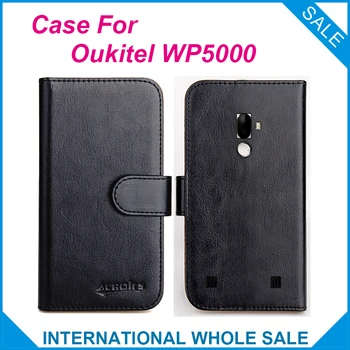 Original! Oukitel WP5000 Caz ,6 Culori de Înaltă Calitate, Exclusiv din Piele de Caz Pentru Oukitel WP5000 Telefonul de pe Capac Sac de Urmărire