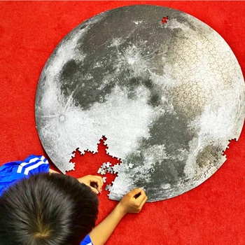 1000 De Bucăți De Hârtie Pentru Copii Puzzle Jucării De Învățare Joc Intelectual Luna Marte Pământ Adulți Cadouri Pentru Copii De Educație Timpurie Jucarii