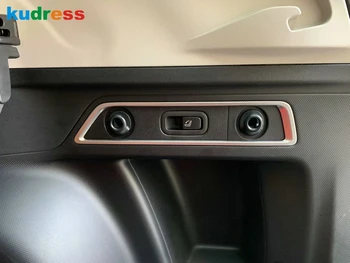 Pentru Subaru Forester SK 2019 2020 ABS Plastic Mat Portbagajul din Spate Coada Comutator Ușă Butonul Capacului Ornamental Kit Accesorii
