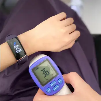 Smart Watch Sport Fitness Bluetooth Rata De Inima Temperatura Corpului Monitoriza Telefon Bratara Android Ceas De Mână De La Xiaomi Youpin