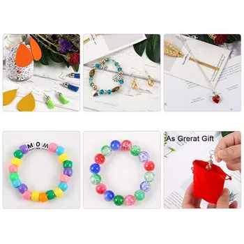 Bijuterii de Luare Consumabile Kit de Luare de Bijuterii Instrumente Setul Include Margele de Sârmă pentru Bratara Perle si Margele Spacer Margele Bijuterii Cleste