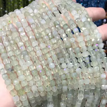 Piatra naturala Glazura Jades Margele Metru Cub Fațete Margele Vrac pentru DIY Farmecul Brățară Colier de Luare de Bijuterii Accesorii 4mm