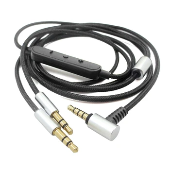 1 buc Înlocuire Cablu AUDIO pentru Căști, Cablu de Linie pentru Denon AH-D7100 7200 D600 D9200 5200 Cască Microfon Accesorii