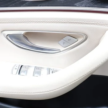 Masina Comutator Ușă Debloca Butoanele Paiete Decor Capac Ornamental pentru Benz W205 W213 X253 C E Class GLC-2019 (Co-Pilot)