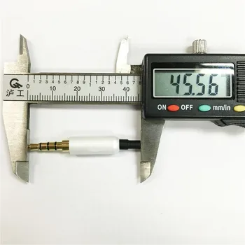 100buc DIY 3.5 MM Coada Soclu Priză Pentru Diametru 4mm Serie de 3,5 mm Coada Gaura de Protecție Umplere Maneca Coada de Reparații Aplicabil